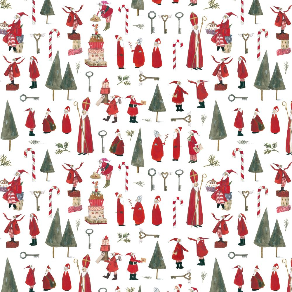 Baumwollstoff Nikoläuse NEU 2025 von acufactum